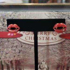 Bite me betsey Johnson studs